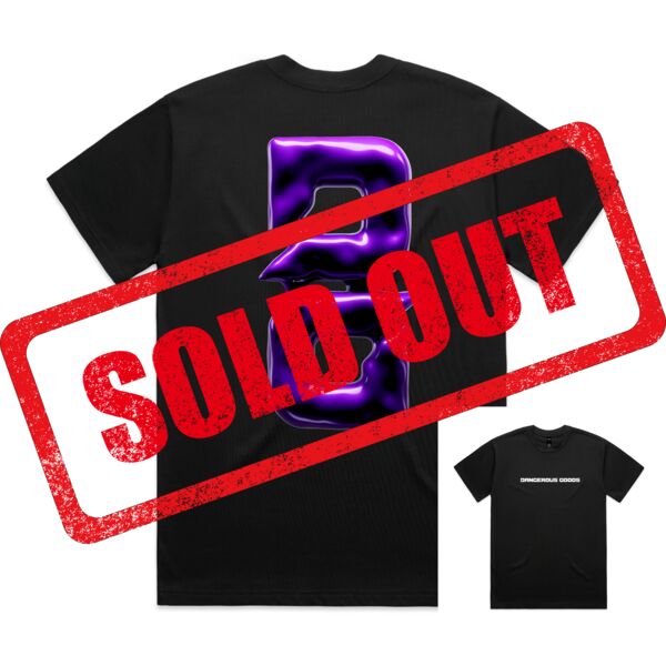 DG Heavy TEE - 3D PURPLE Thumbnail